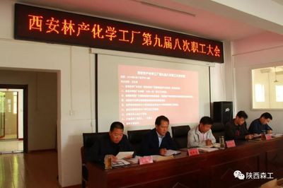 西安林化廠召開第九屆八次職工大會(huì)，共謀企業(yè)轉(zhuǎn)型與職工發(fā)展新篇章